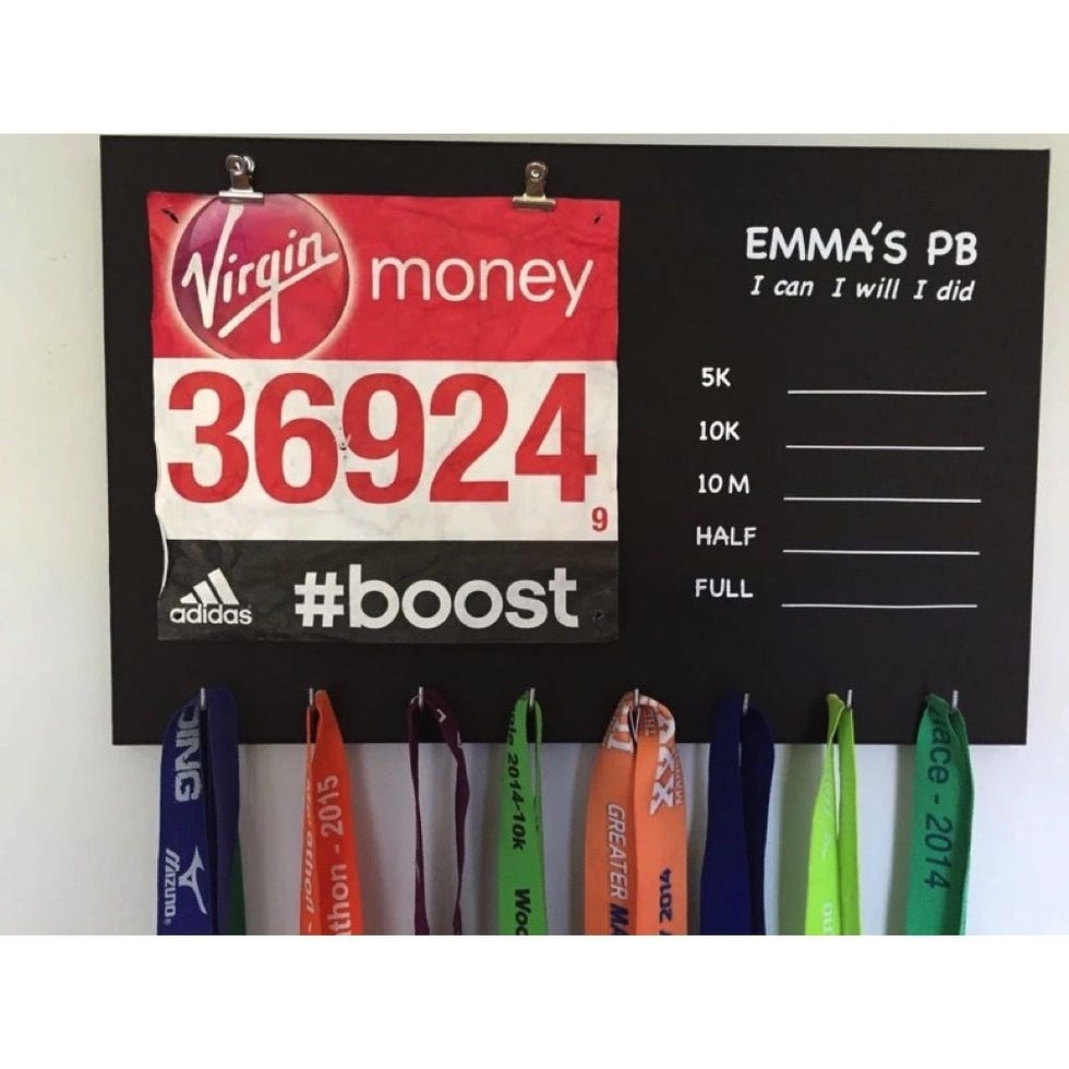 PB Medal Holder with blackboard