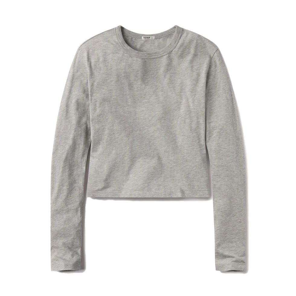 Pima L/S Boxy Crew