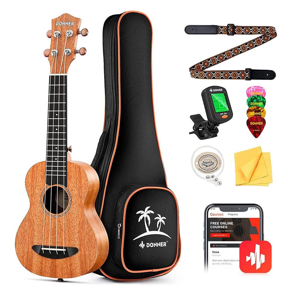 Concert Ukulele Beginner Bundle Kit