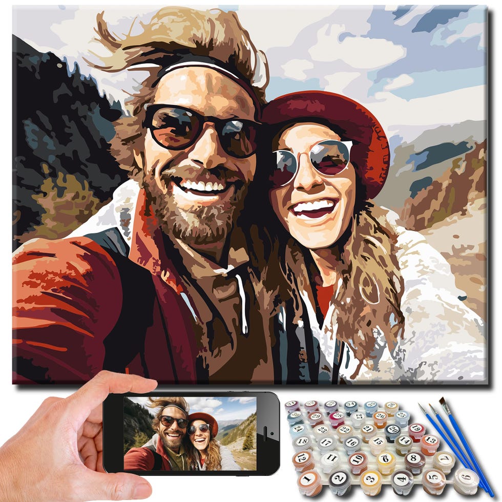 Customized Paint-by-Numbers Kit