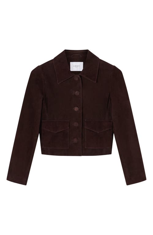 Joely Suede Crop Jacket 