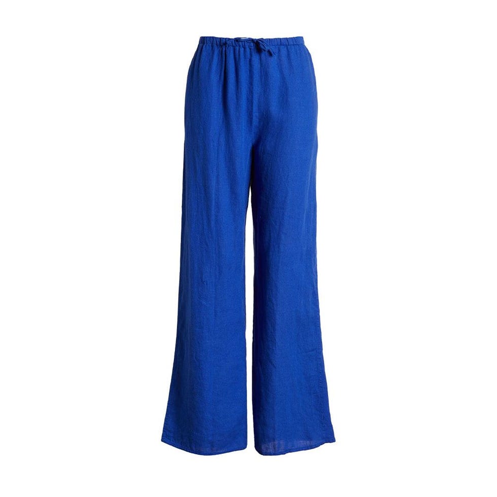 Linen Flare Pants  