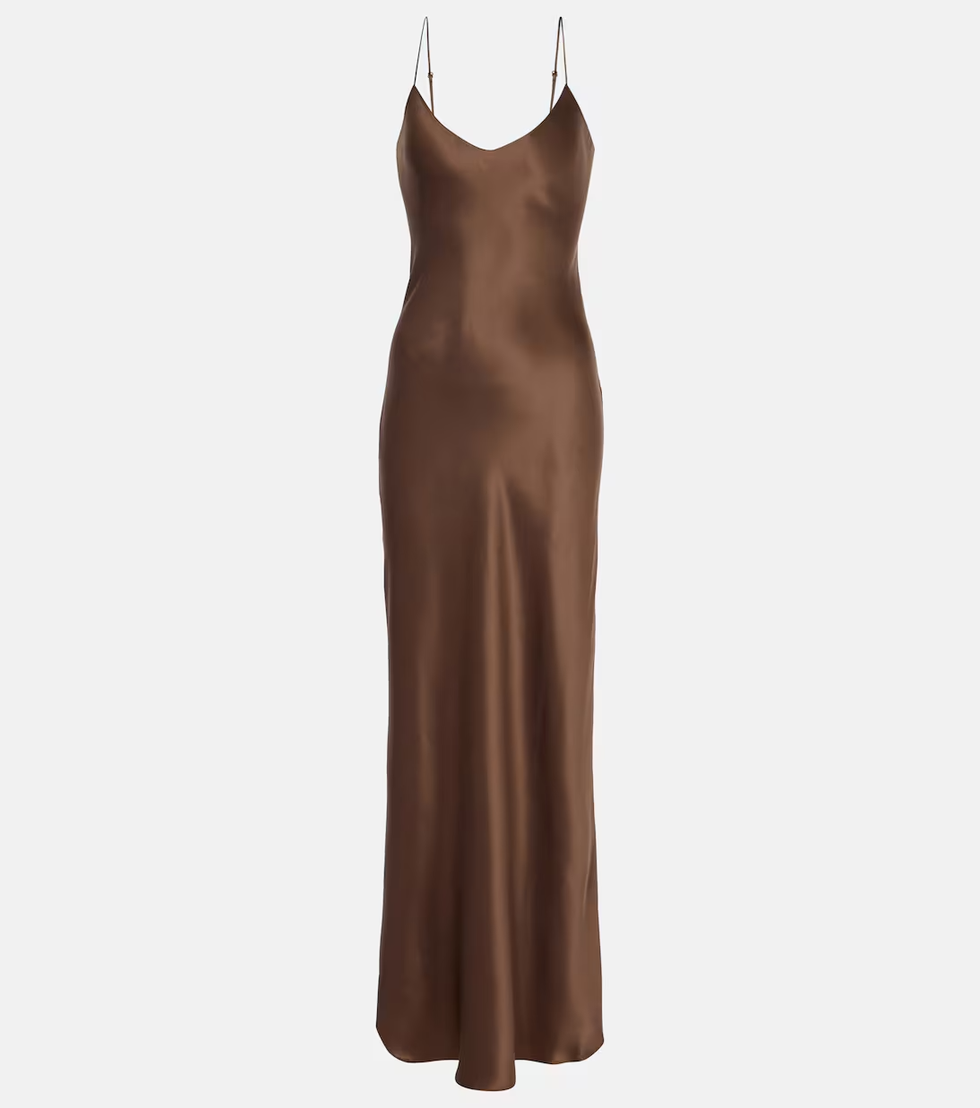 Cami Silk Charmeuse Slip Dress