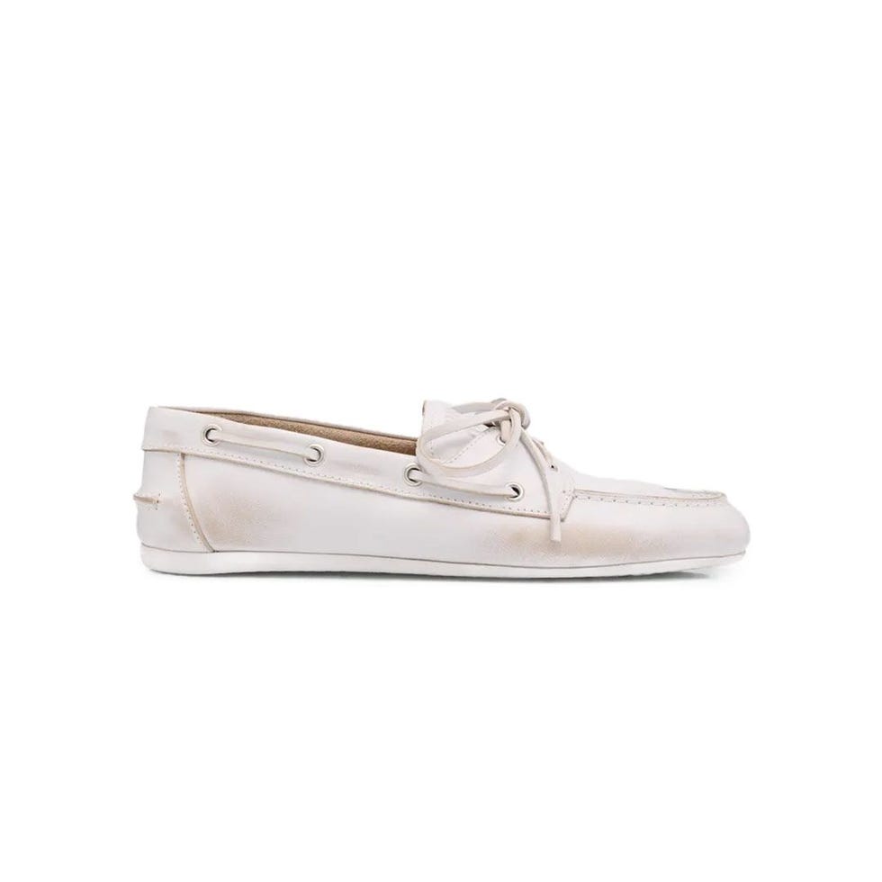 Leather Lace-Up Moccasins