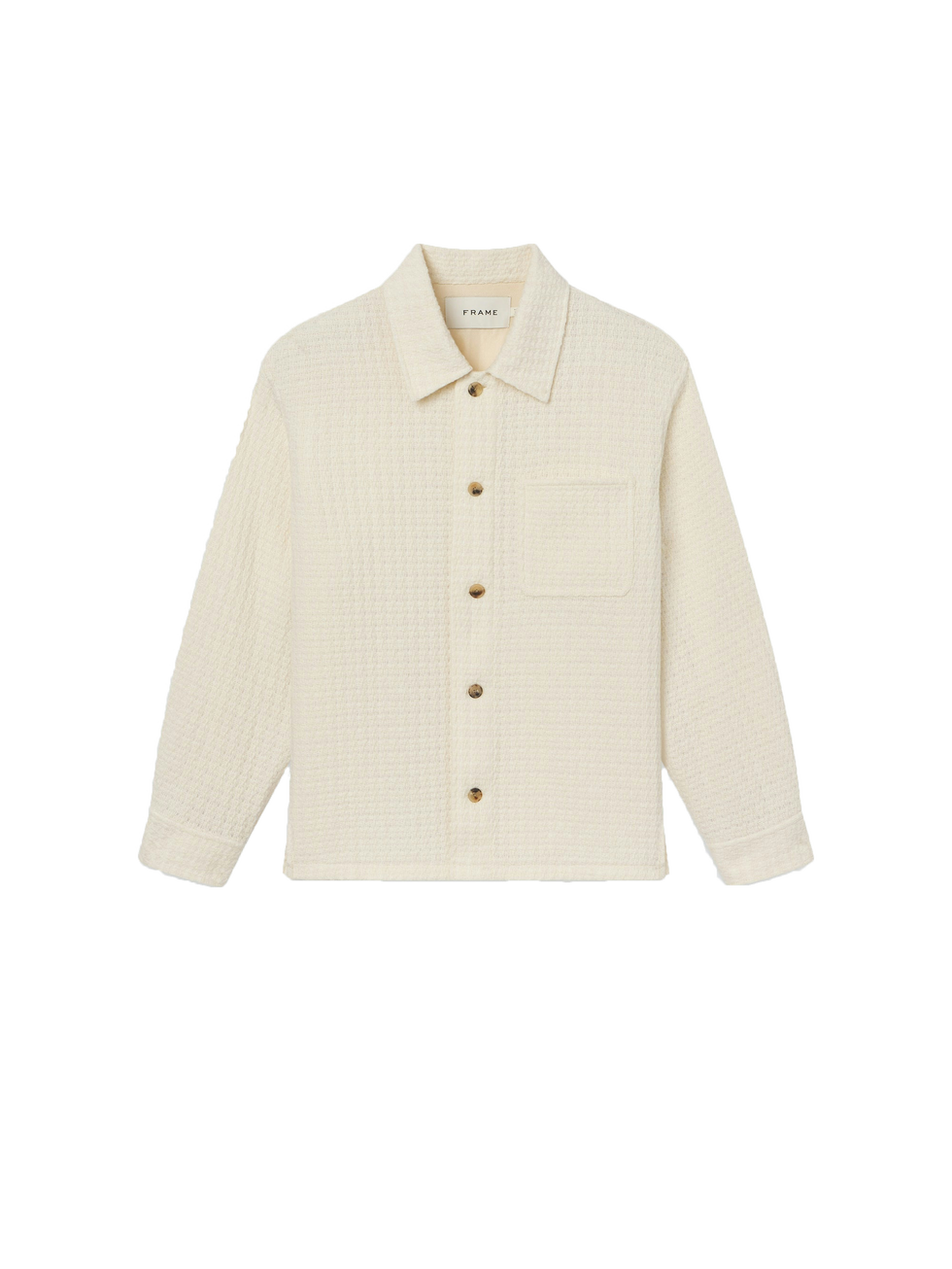 Textured Shirt Jacket
