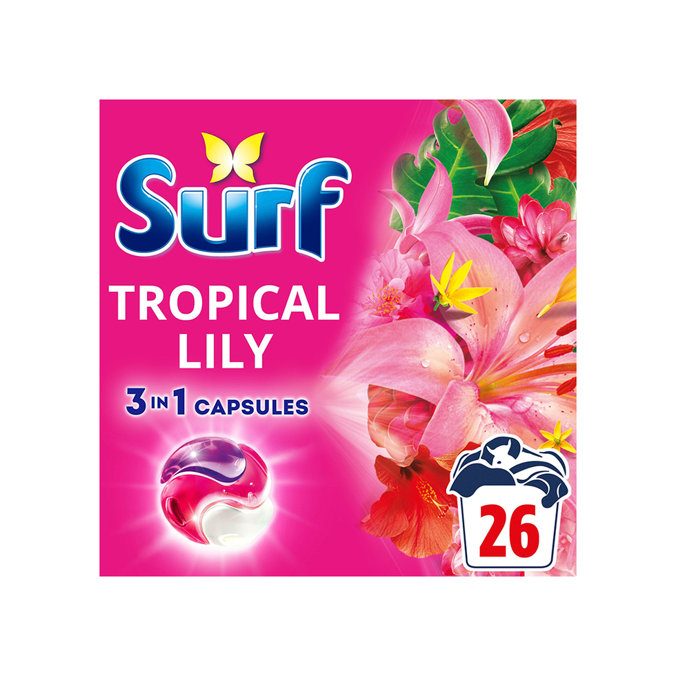 Tropical Lily 3 in 1 Washing Liquid Capsules
