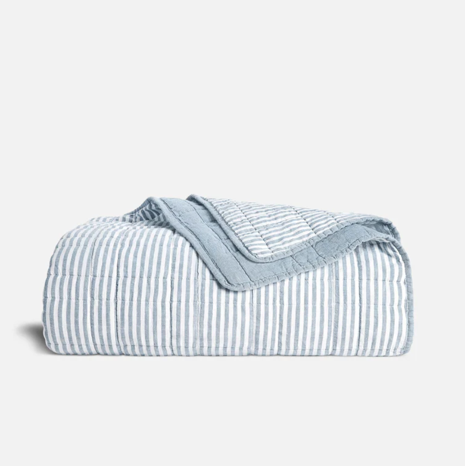 Washed European Linen Quilt