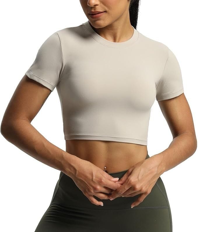 Short Sleeve Crop Top