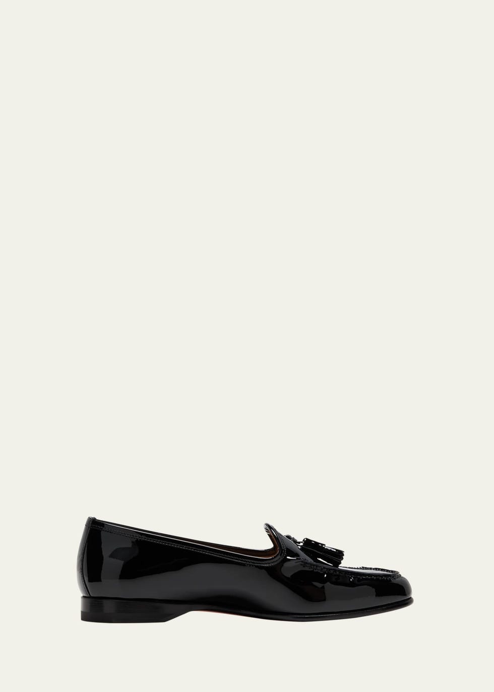 Andrea Patent Tassel Loafers