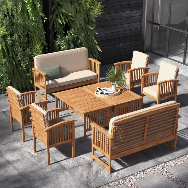8-Person Seating Set