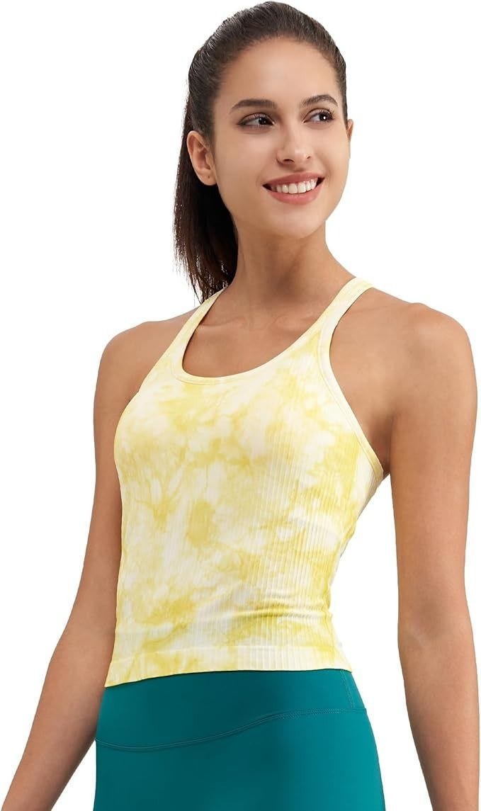Ribbed Racerback Tank Top