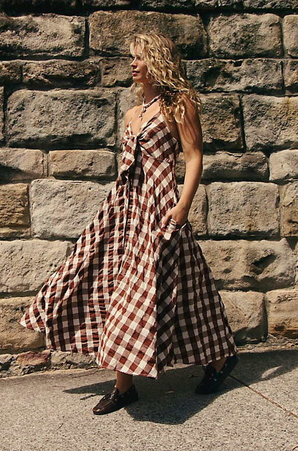 Via Midi Dress
