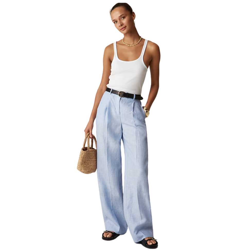 Wide-Leg Essential Pant