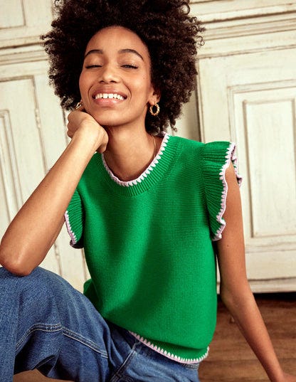 Lena Stitch Detail Vest 