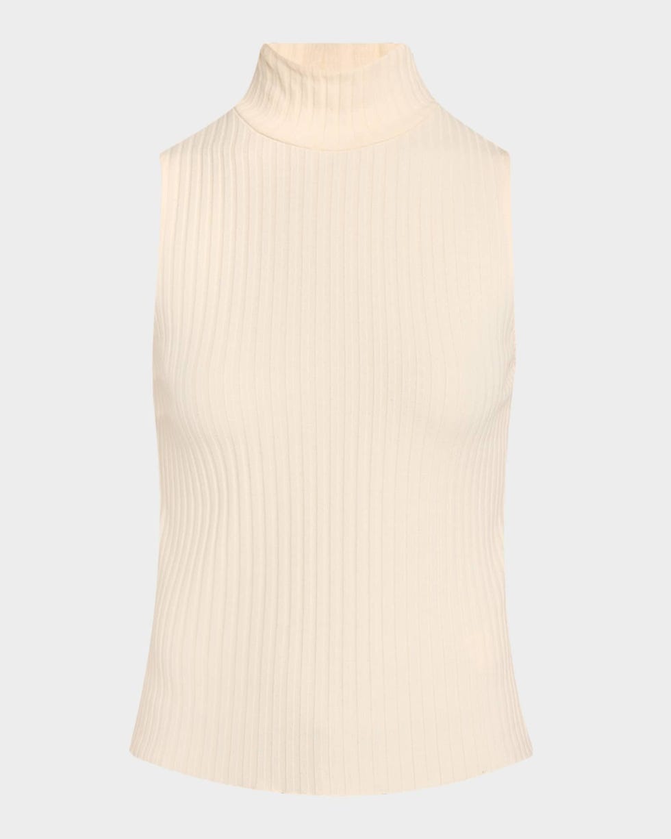 Sleeveless Turtleneck