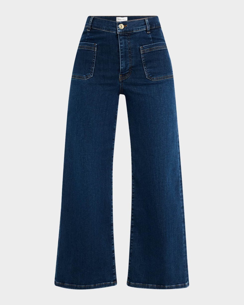 Le Slim Palazzo Jeans 