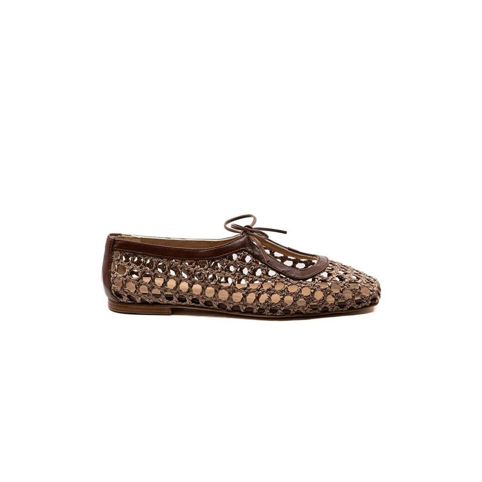 Amelia Raffia Ballet Flat