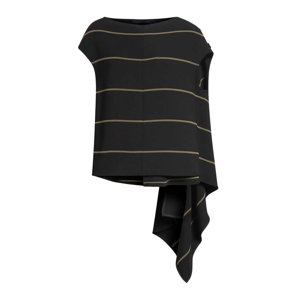 Draped Knit Top