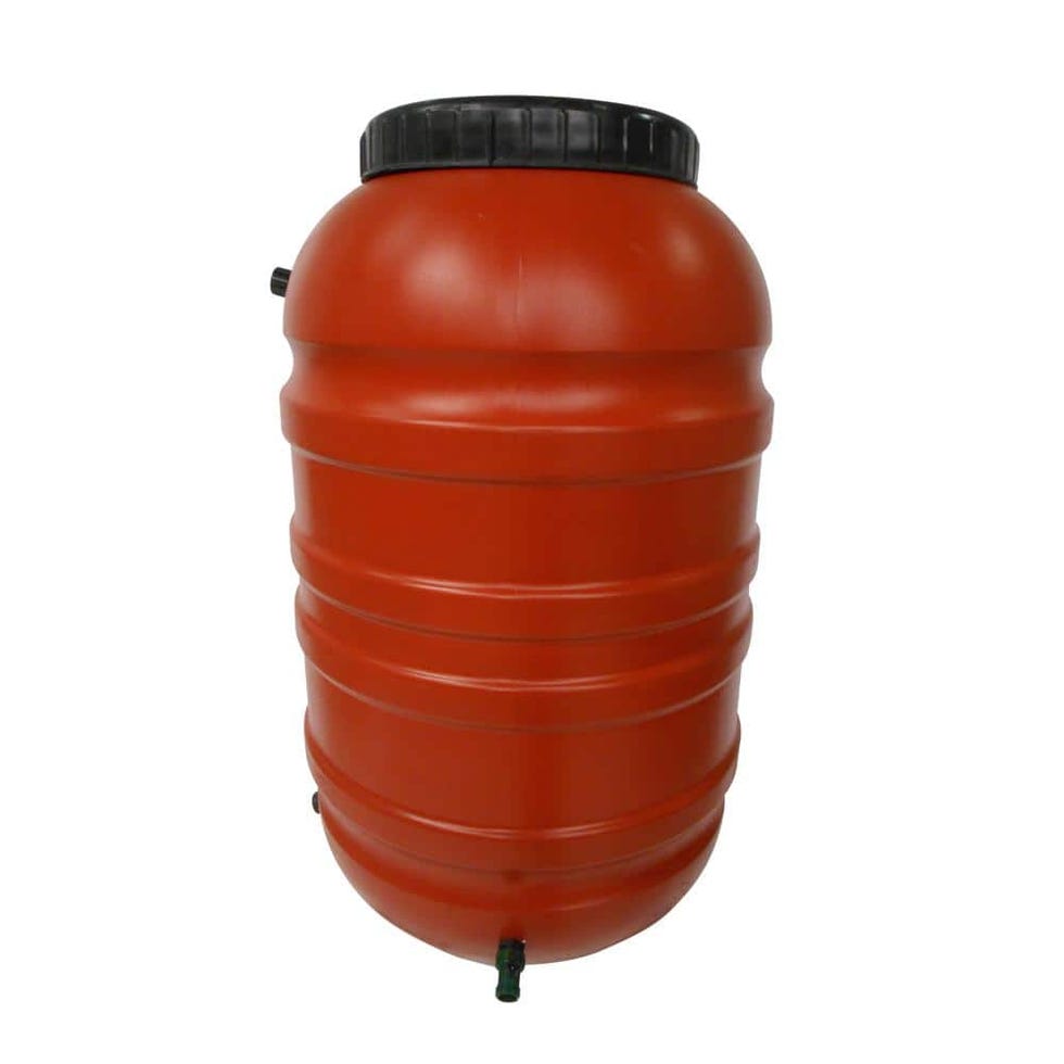 Terra Cotta Rain Barrel 