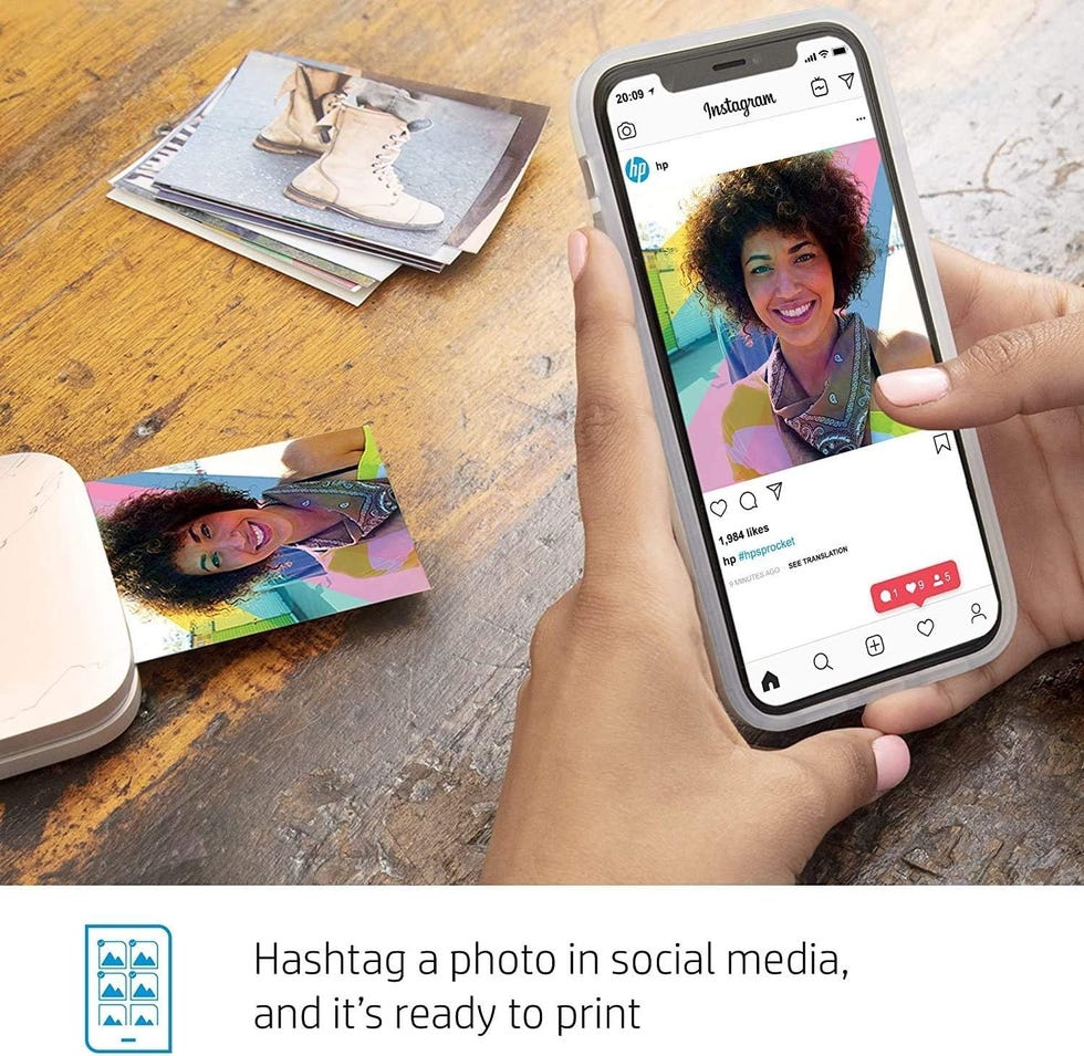 HP Sprocket Instant Photo Printer