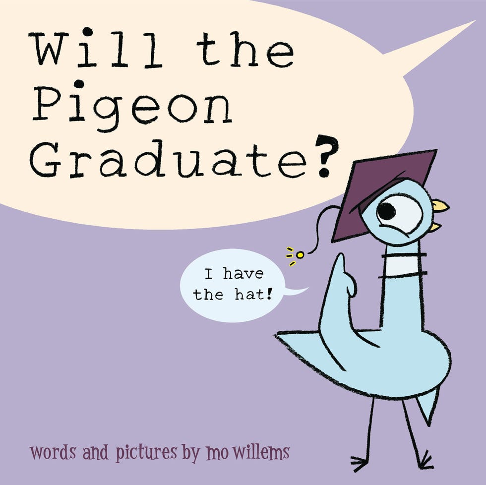 'Will the Pigeon Graduate?' Book
