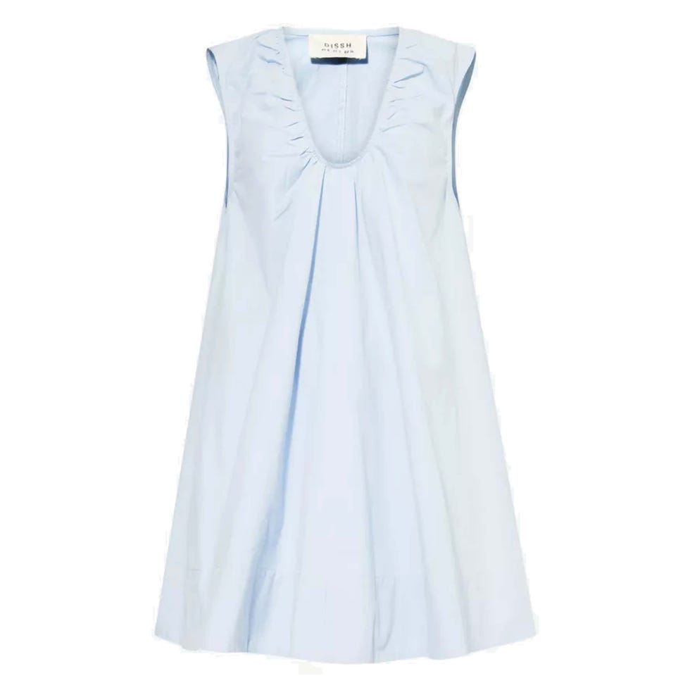 cotton-poplin dress