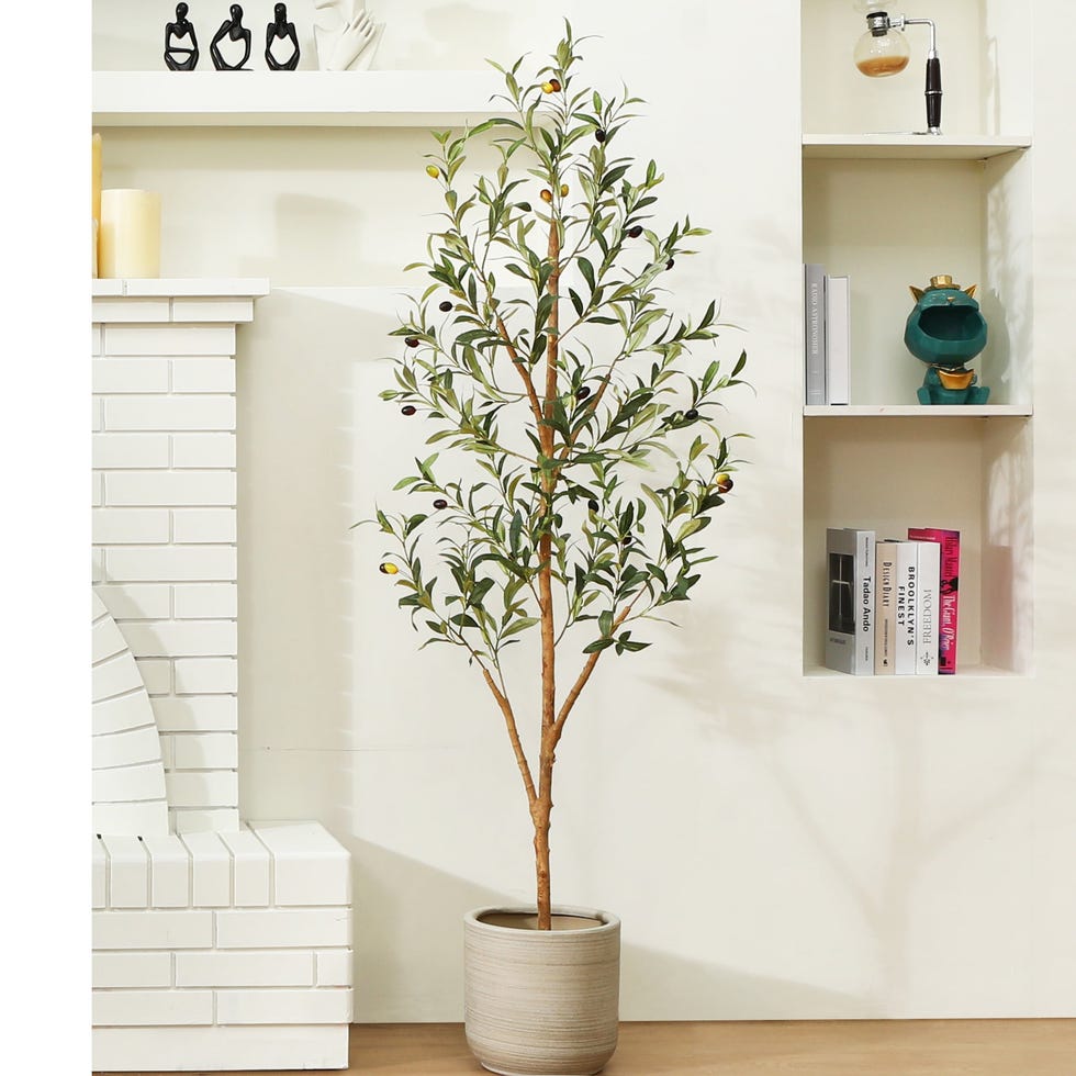 5 ft Faux Olive Tree