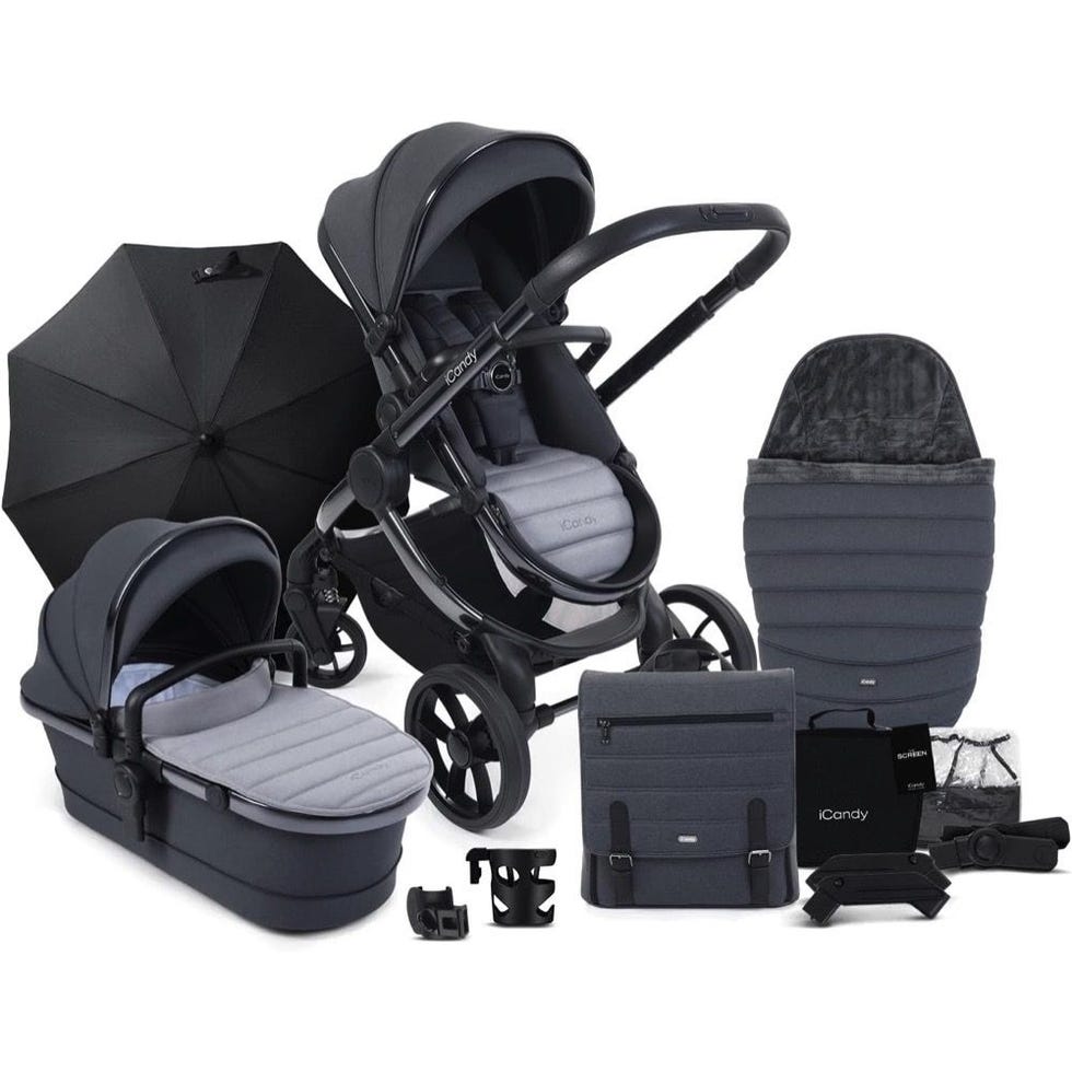 Peach 7 Pushchair & Carrycot