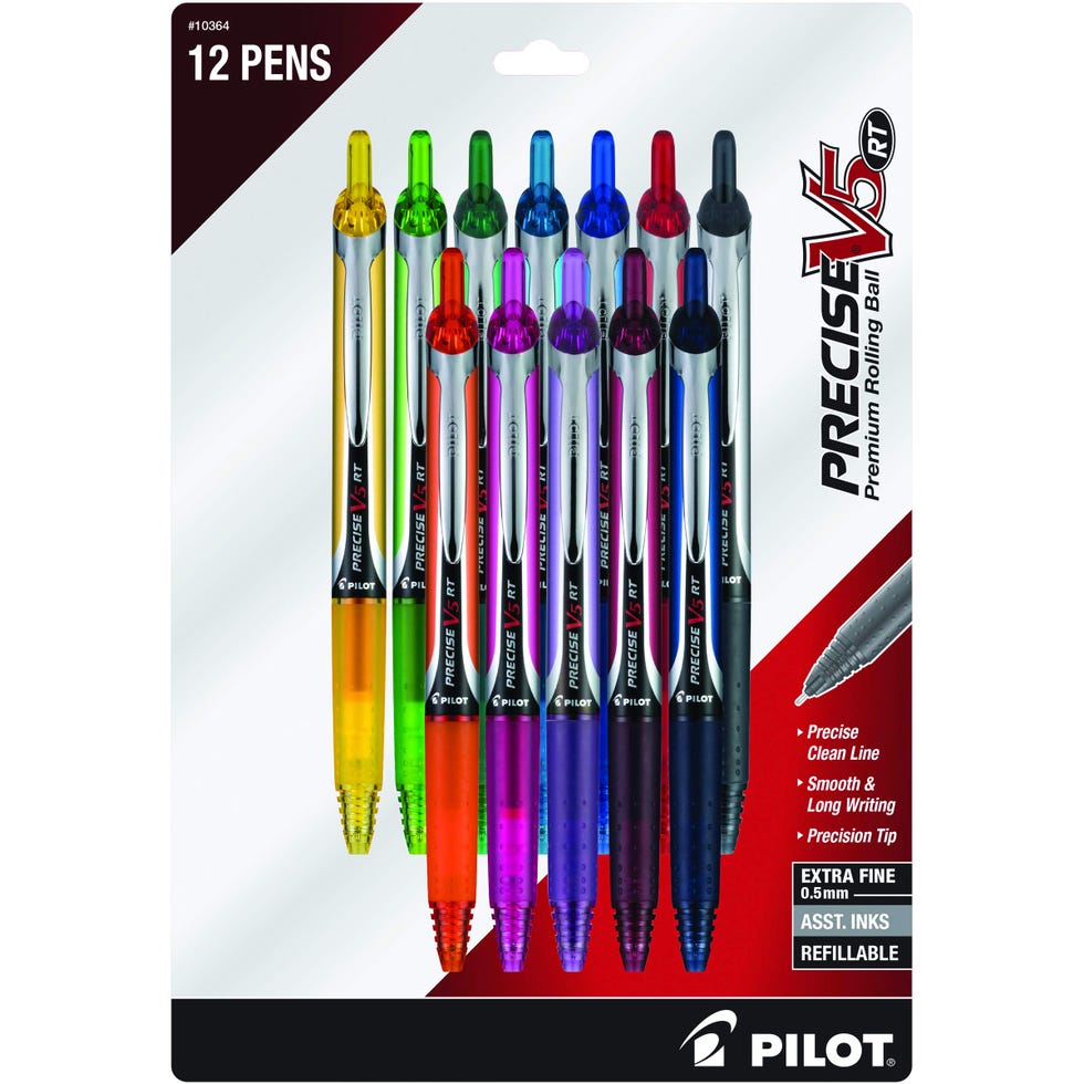 Precise V5 RT Refillable & Retractable Rolling Ball Pens