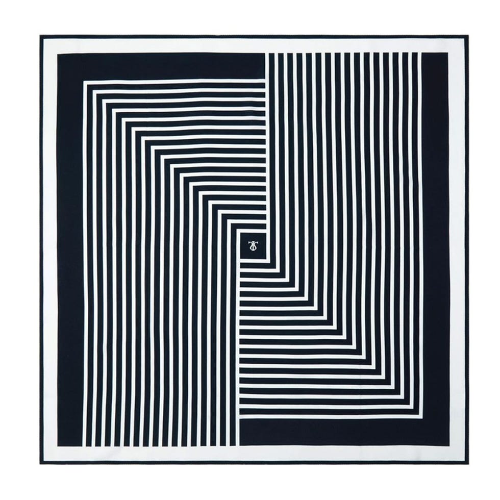 Mid-Century Pattern Scarf