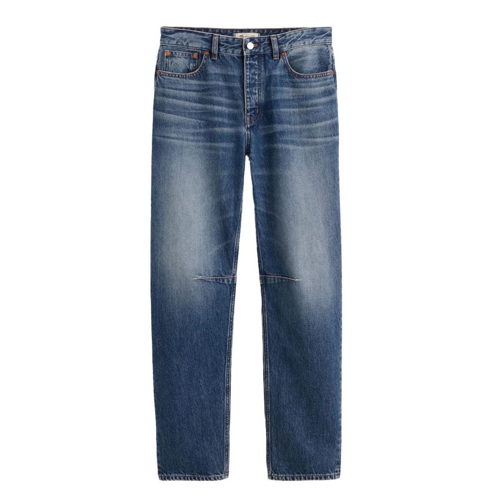 Darted Barrel-Leg Jean