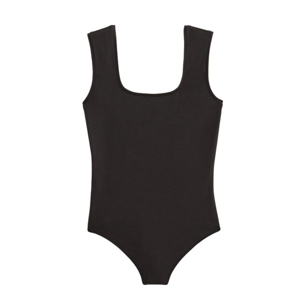 Square-Neck Bodysuit