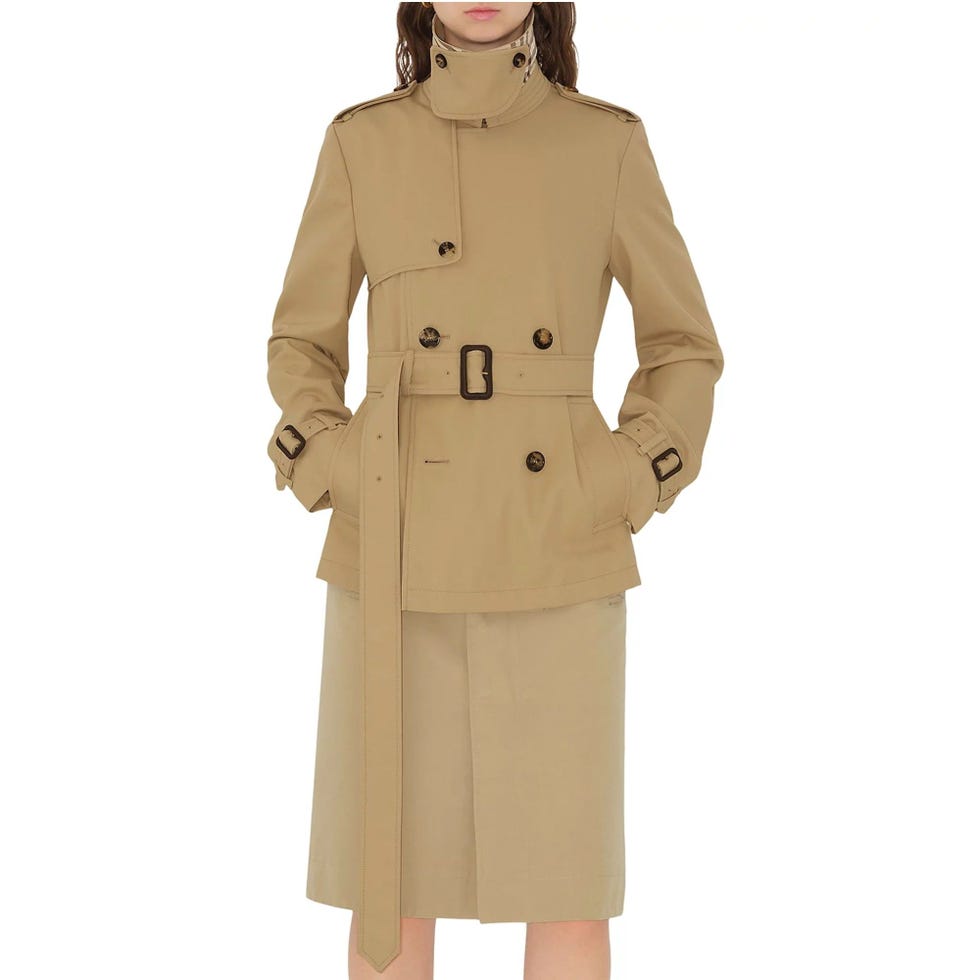 Double Breasted Trench Jacket