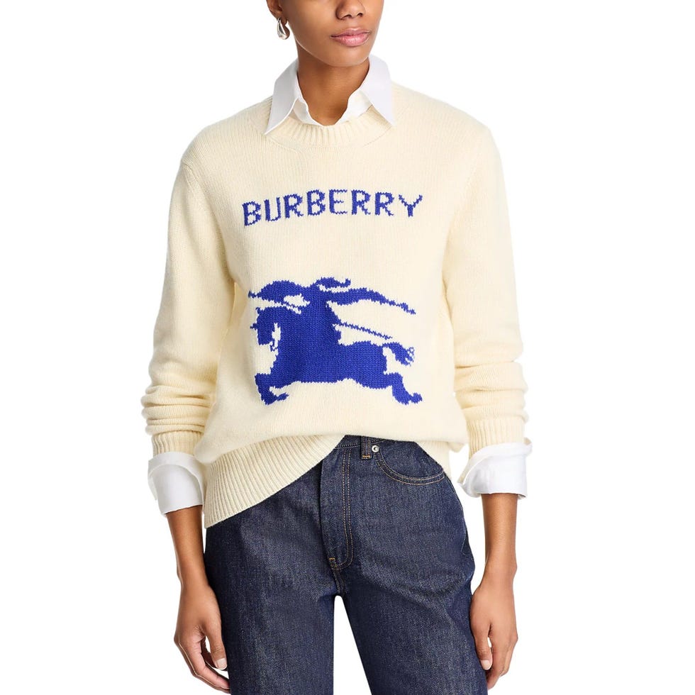 Wool Blend Crewneck Sweater