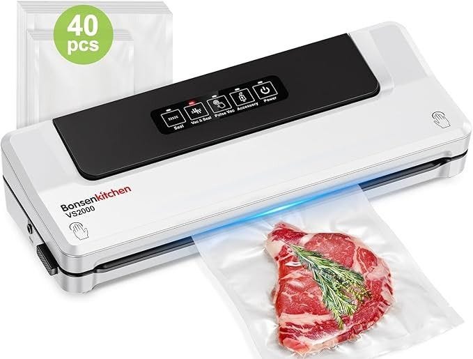 Bonsenkitchen Envasadora al Vacío 5 en 1