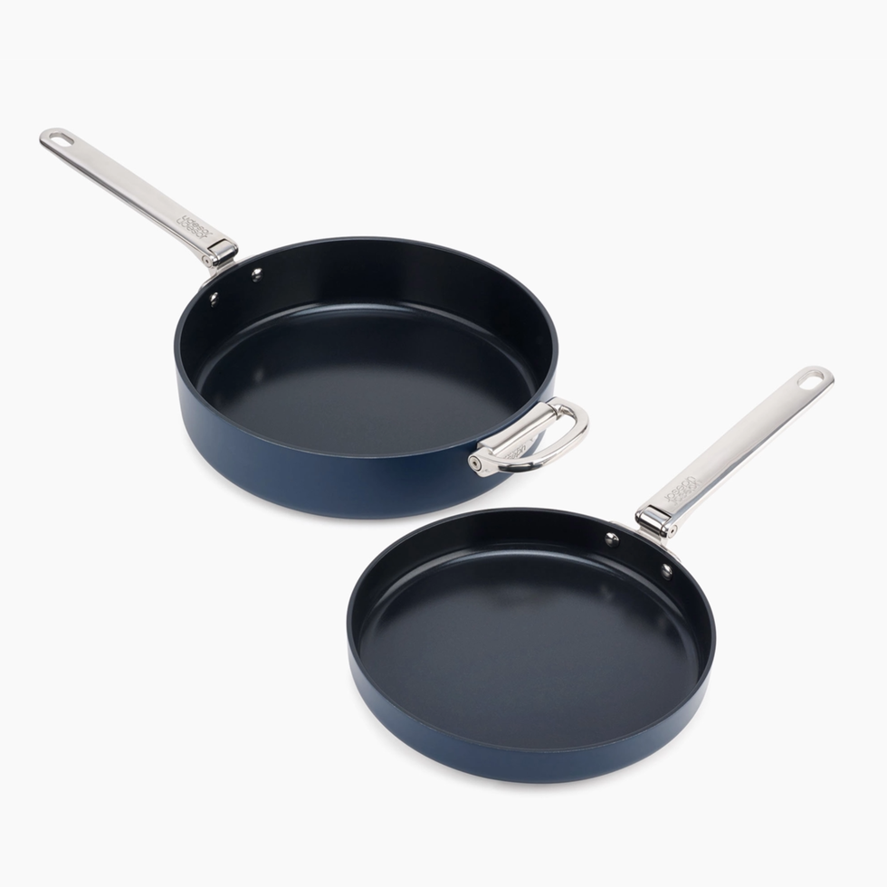 Space Folding Handle Non-stick Frying Pan Set
