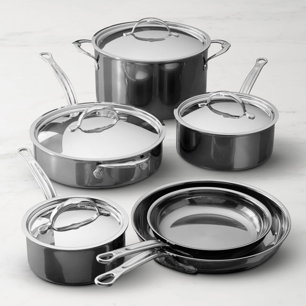 NanoBond Stainless Steel 10-Piece Cookware Set
