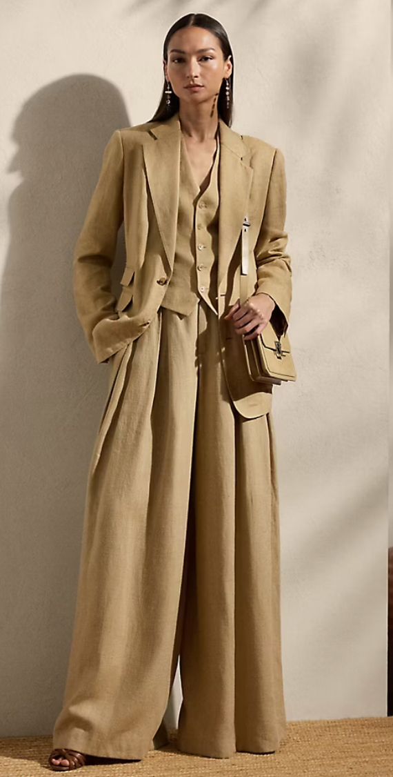 Russell silk-linen twill jacket