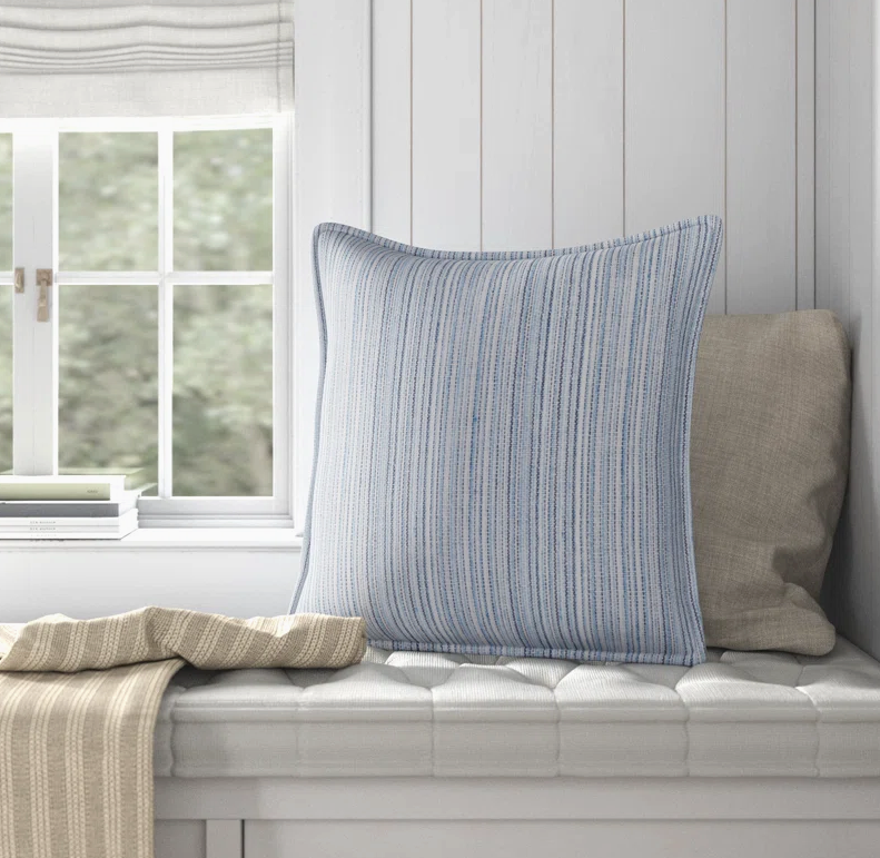Elba Square Linen Pillow 