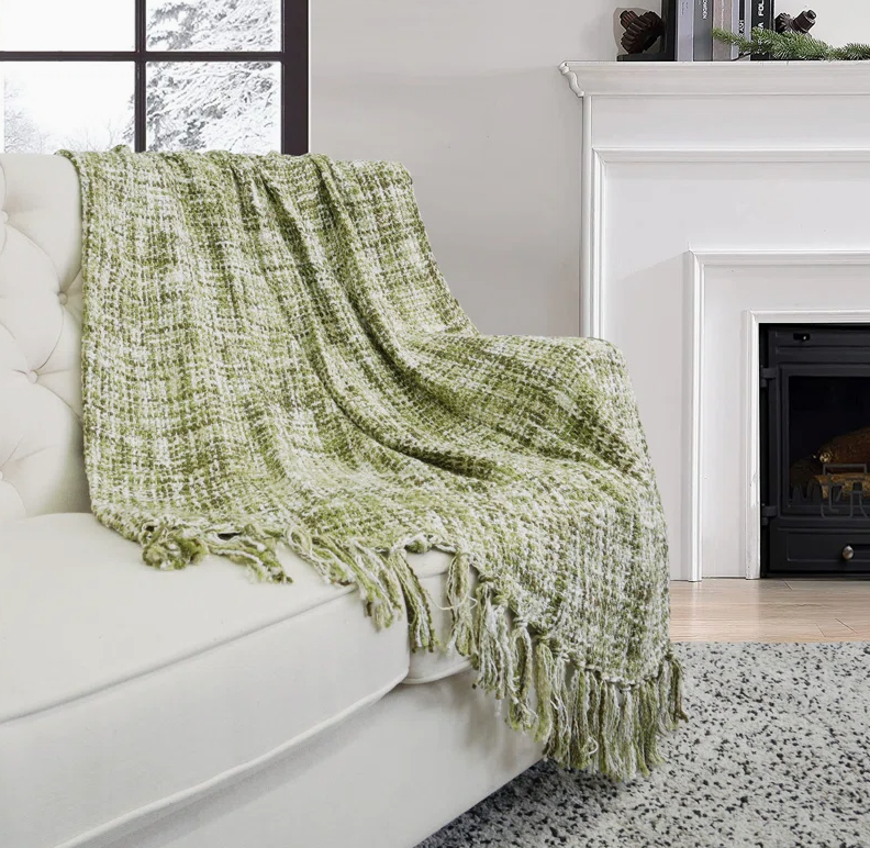 Naga Knitted Throw Blanket