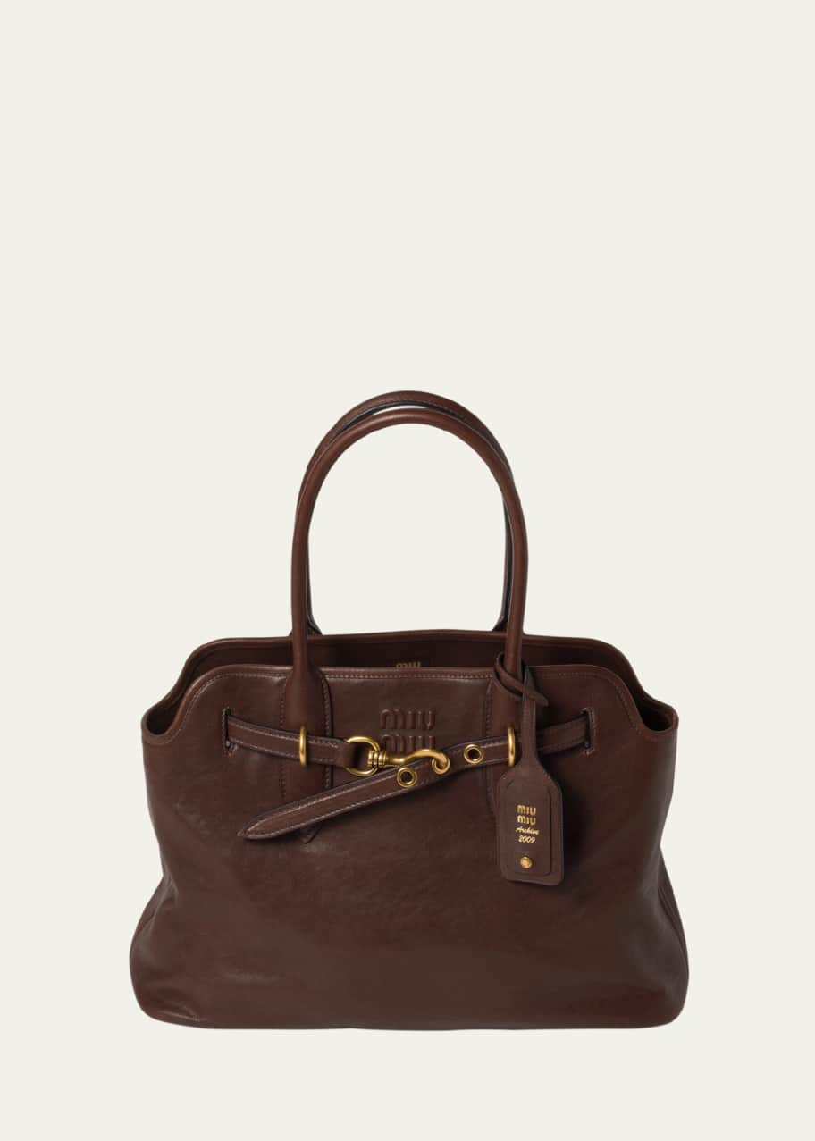 Lamb Leather Shoulder Bag