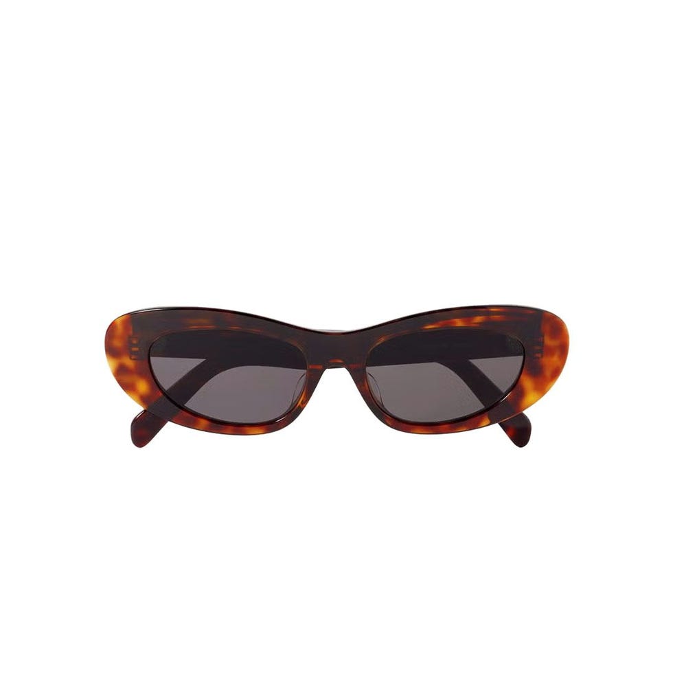 Cat-Eye Tortoiseshell Acetate Sunglasses