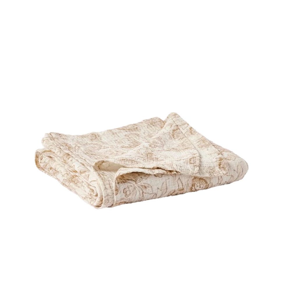 Balboa Organic Matelasse Print Throw
