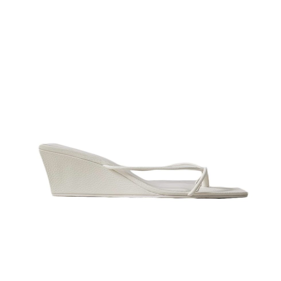 Leather Wedge Sandals