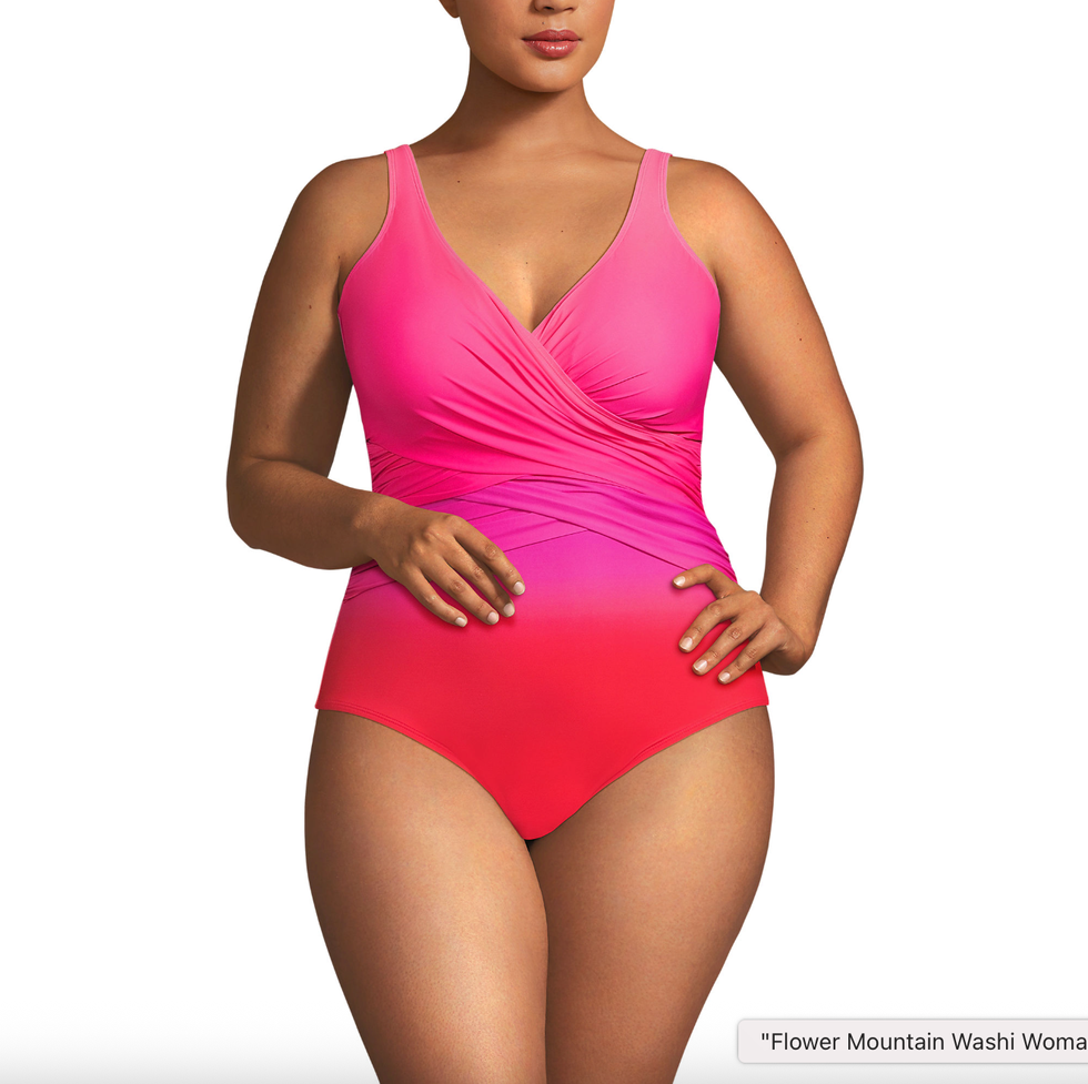 Slender Wrap Swimsuit