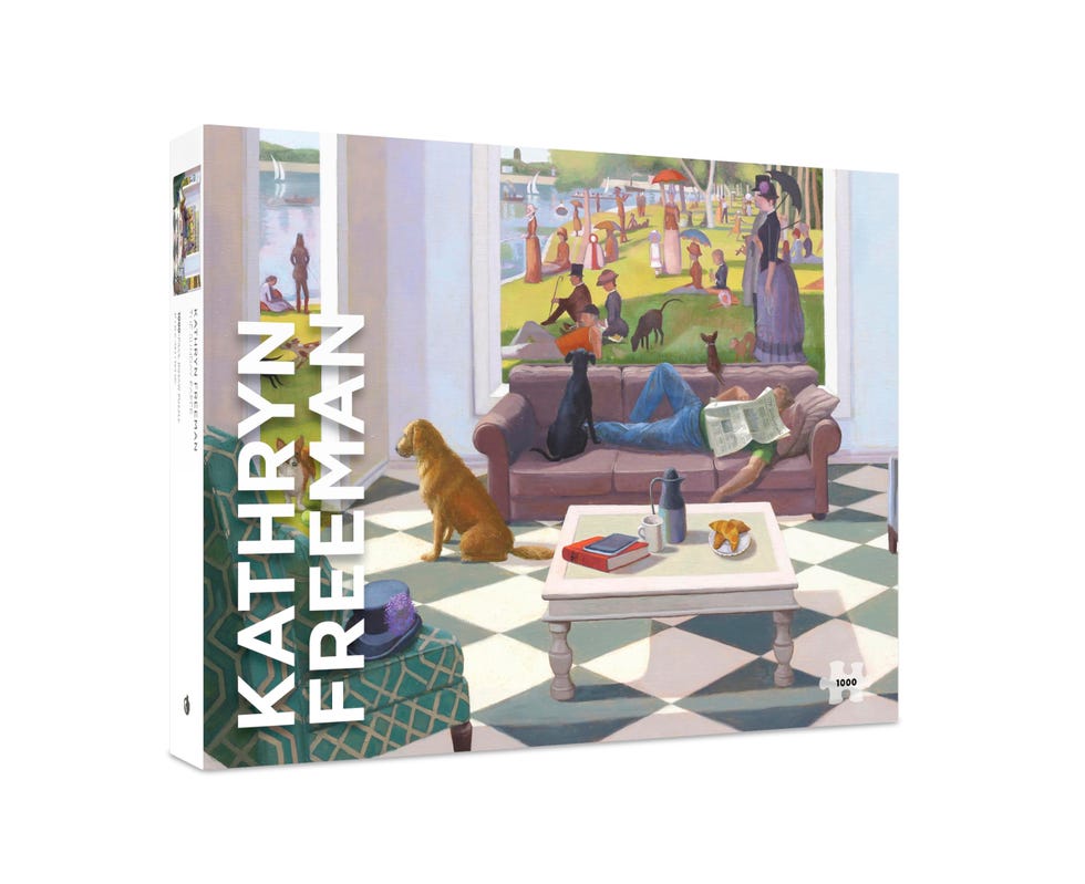 Kathryn Freeman's The Sunday Paper - 1000 Piece