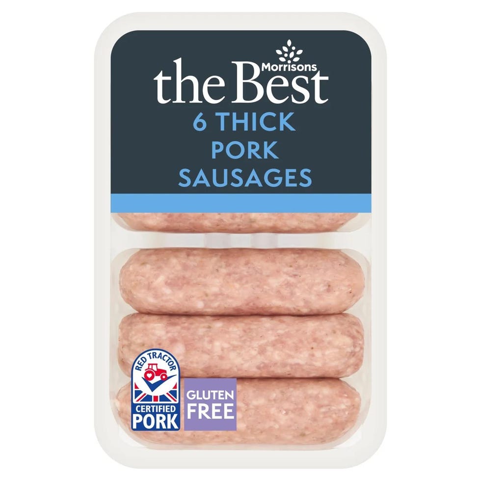 The Best Thick Pork Sausages 400g