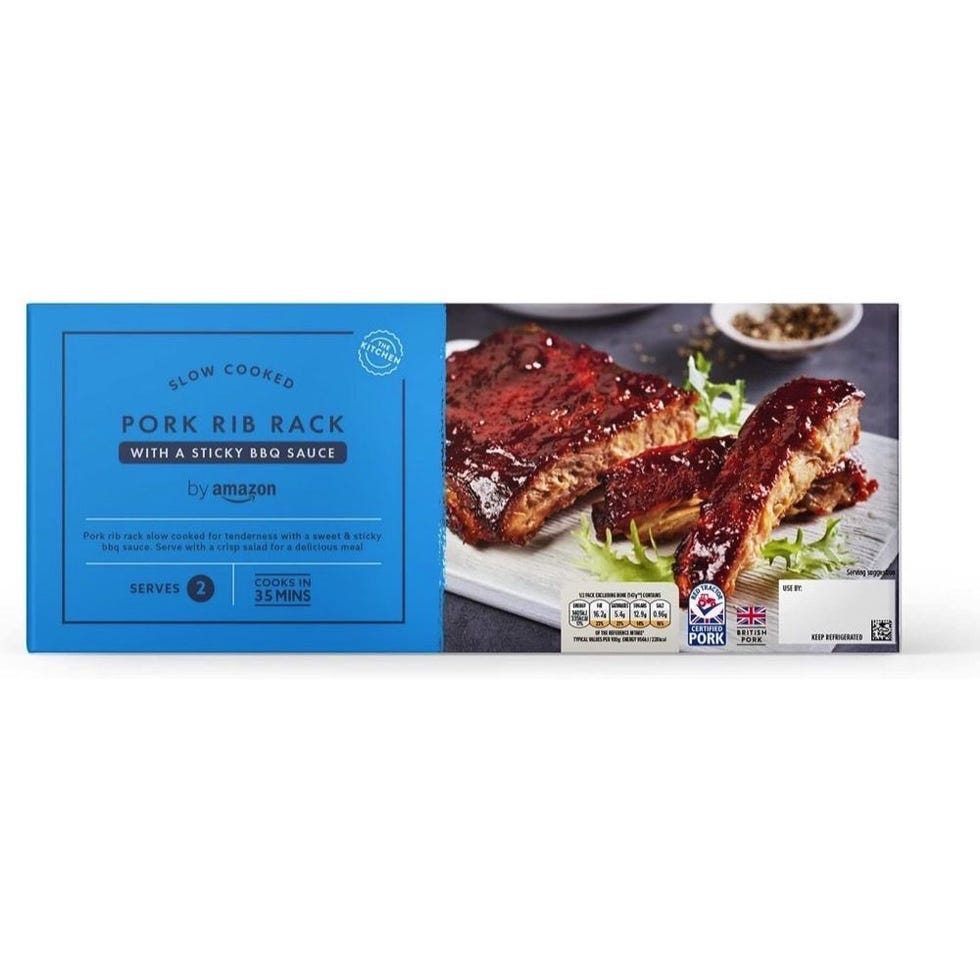 British Pork Rack of Ribs with BBQ Sauce 600g