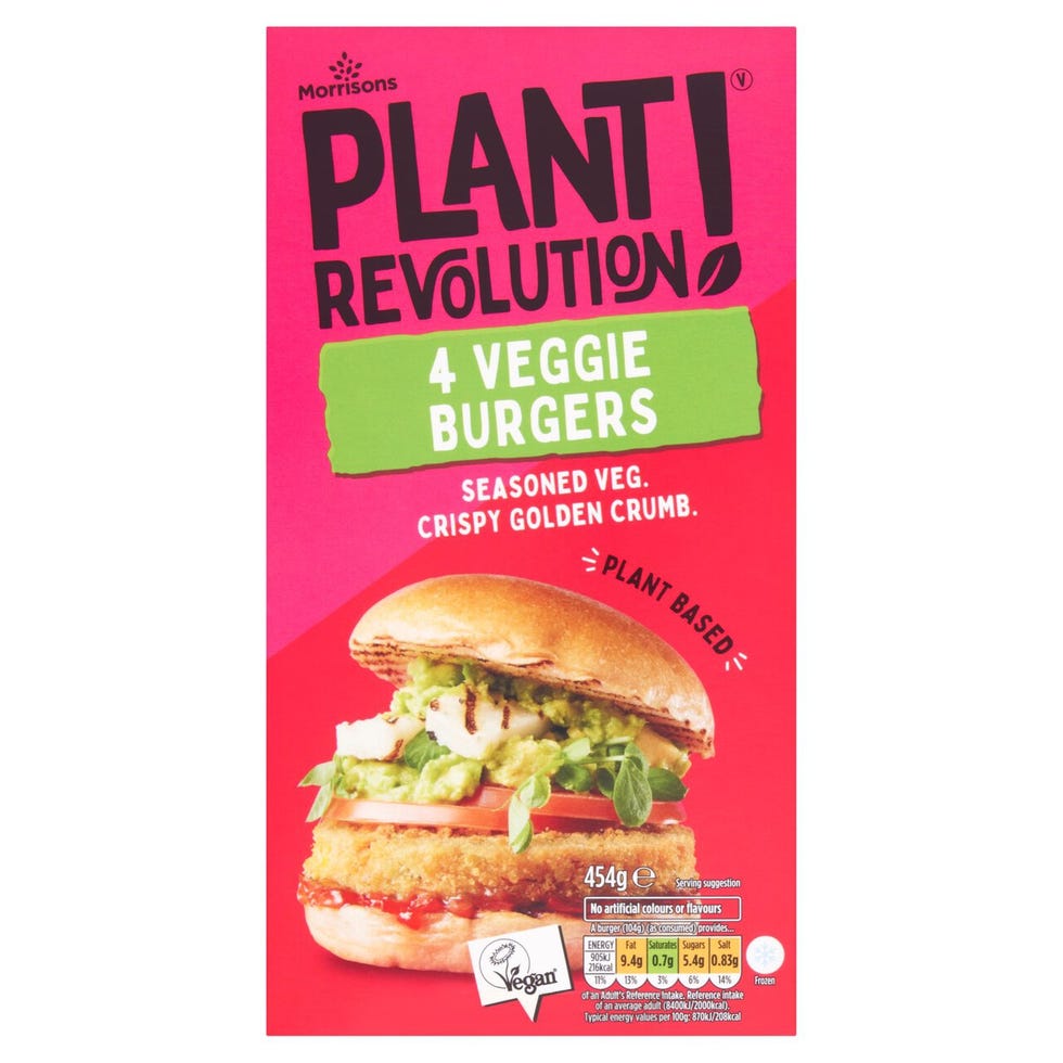 Plant Revolution Vegetable Burger 454g