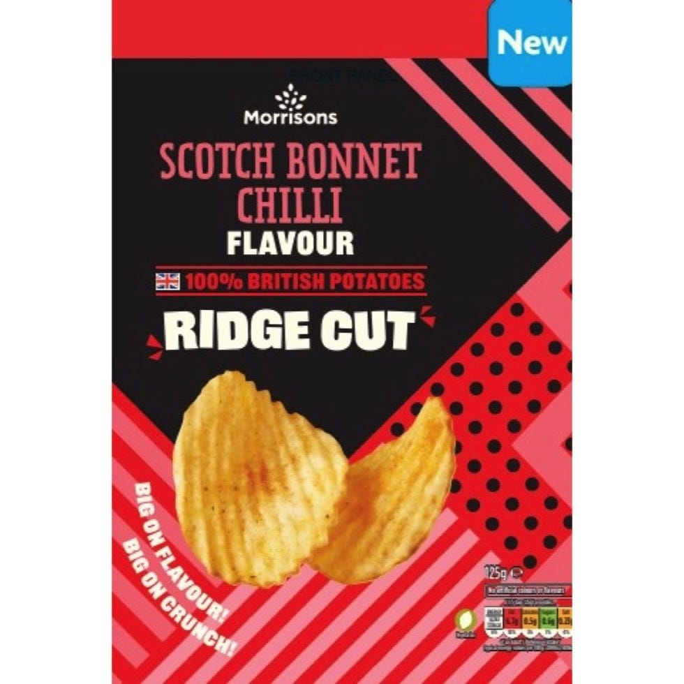 Scotch Bonnet Chilli Jam Ridge Cut Crisps 125g